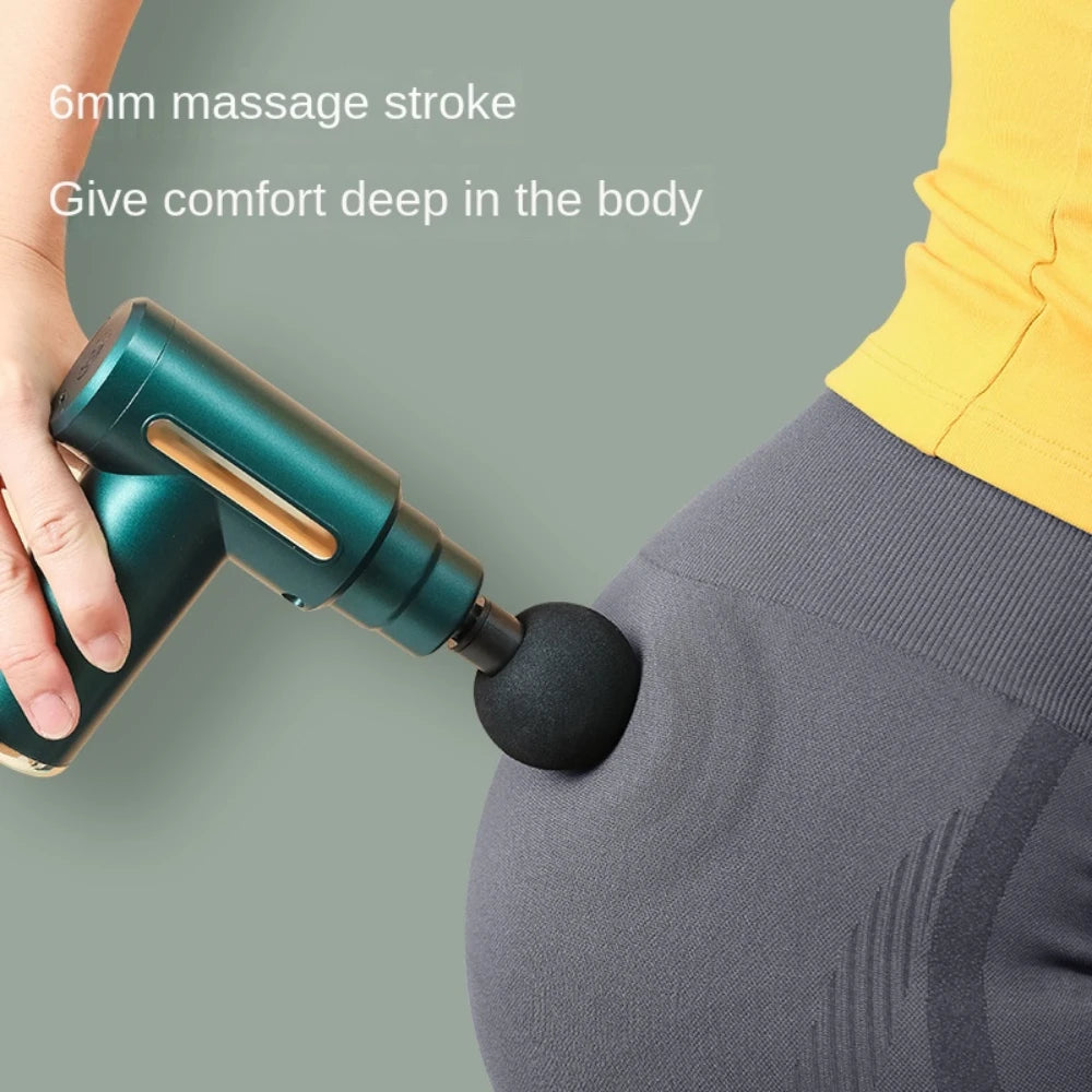 Multifunctional Fascia Gun Massager Instrument Portable Electric Vibrating Muscle Relaxation Tool for Sports Recovery